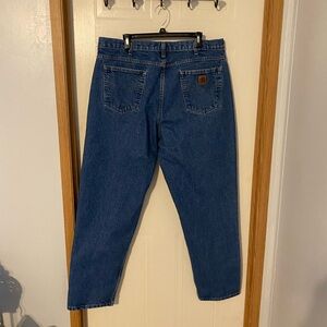 Carhartt mens denim jeans size 40 32